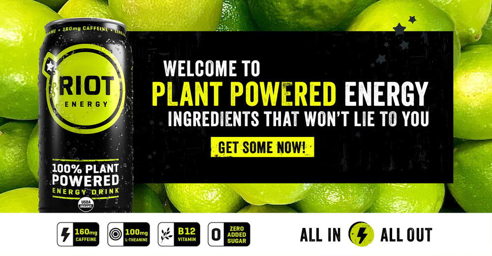 Welcome to plant powered energy. Ingredients that won't lie to you